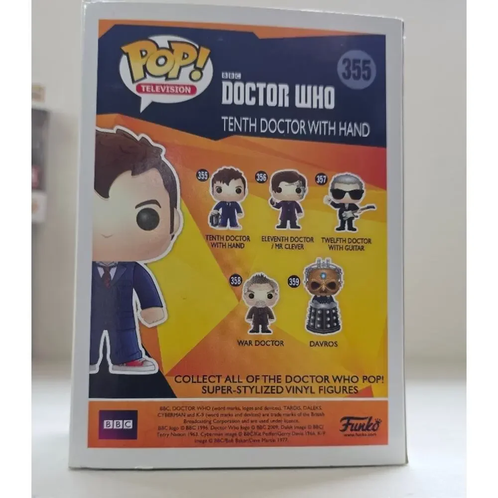 Funko POP! Television Doctor Who 10th Doctor Ten #355 Vinyl Figure - Picture 2 of 5